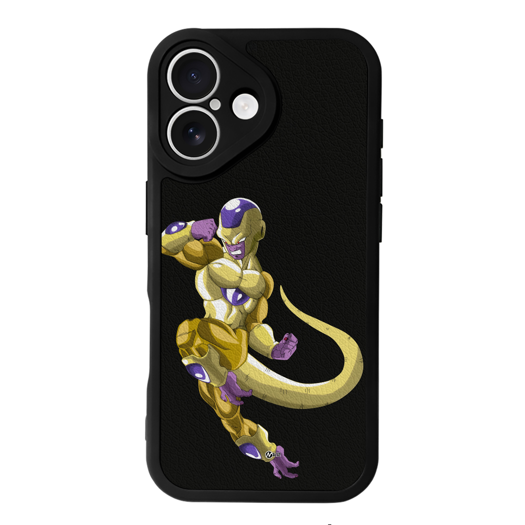 （画像用） ドラゴンボール フリーザ DRAGON BALL Frieza 【iPhone 16シリーズ対応】シリコンスマホケース（レザー調） 材質：シリコン